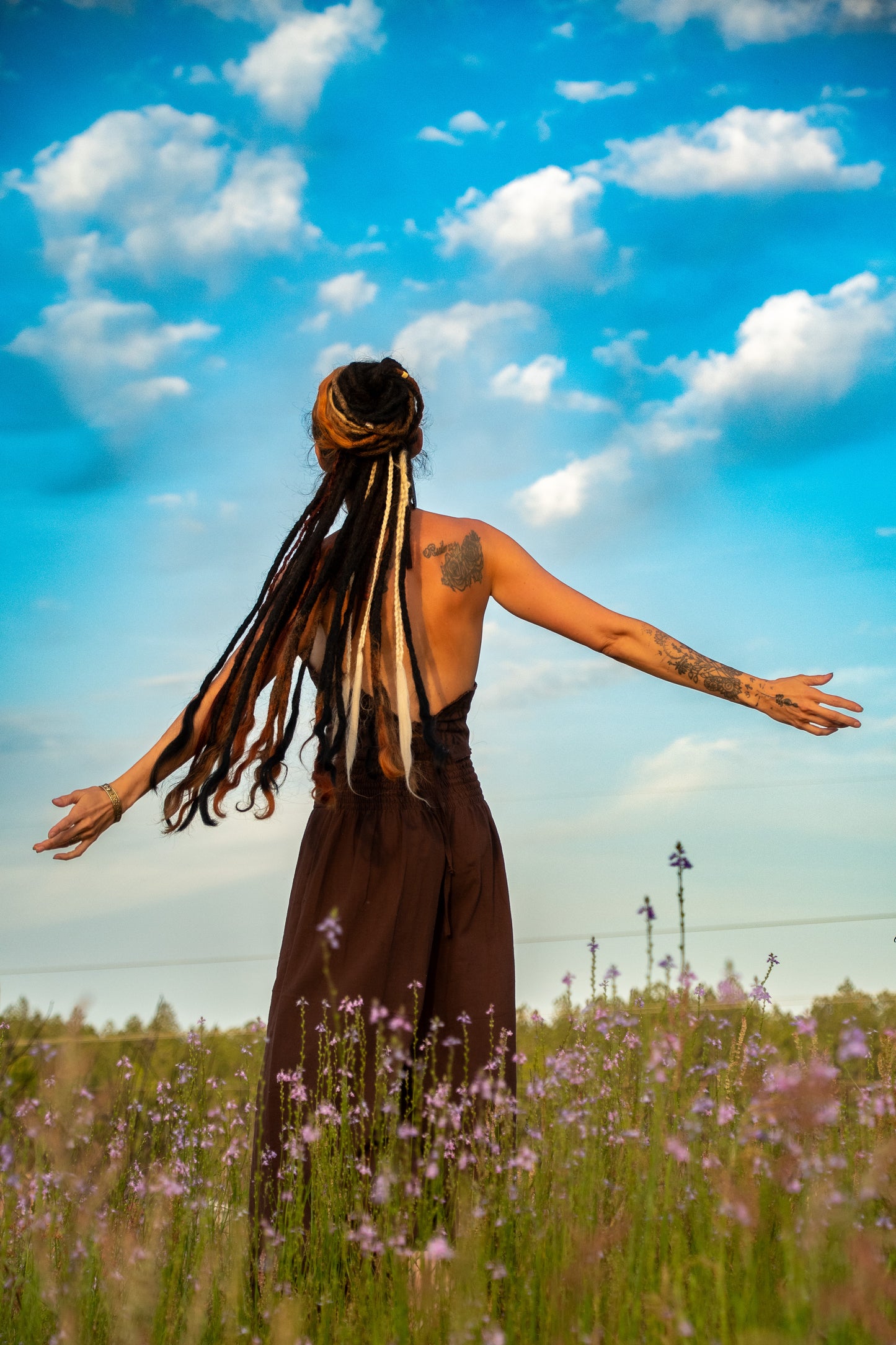 Elephant Walk - Pants - Available in Cream and Brown - One Size Fits Most