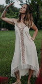 Sacred Heart – Racerback High-Low Fringe Dress - One Size Fits Most