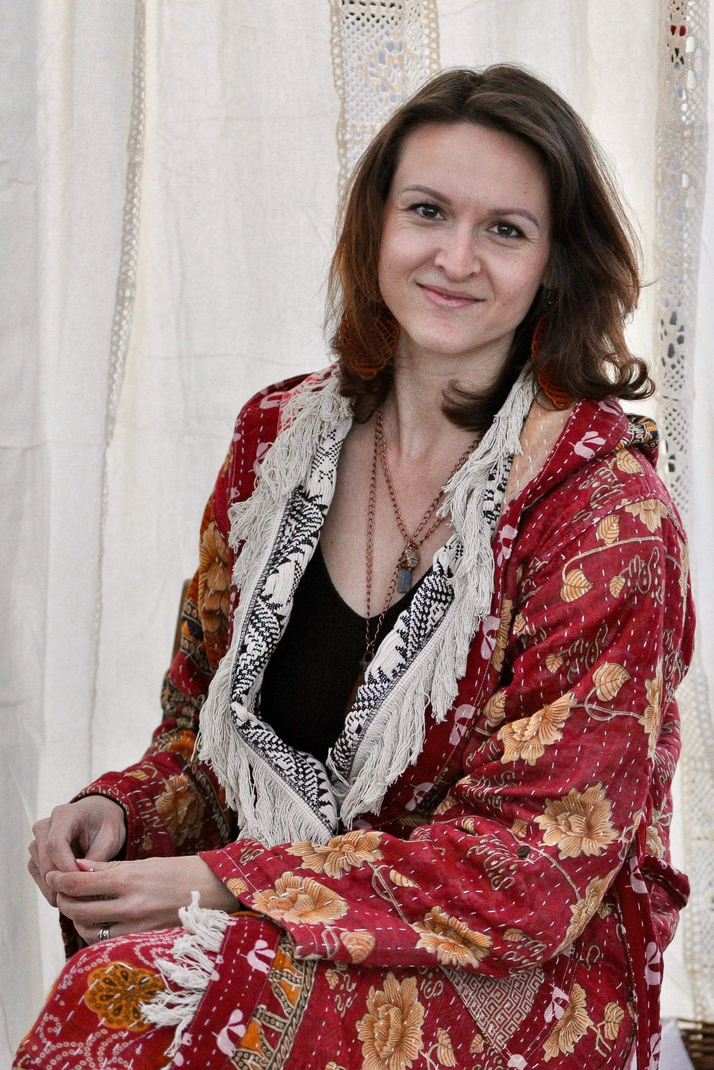 Treasure Me - Vintage Kantha Robe