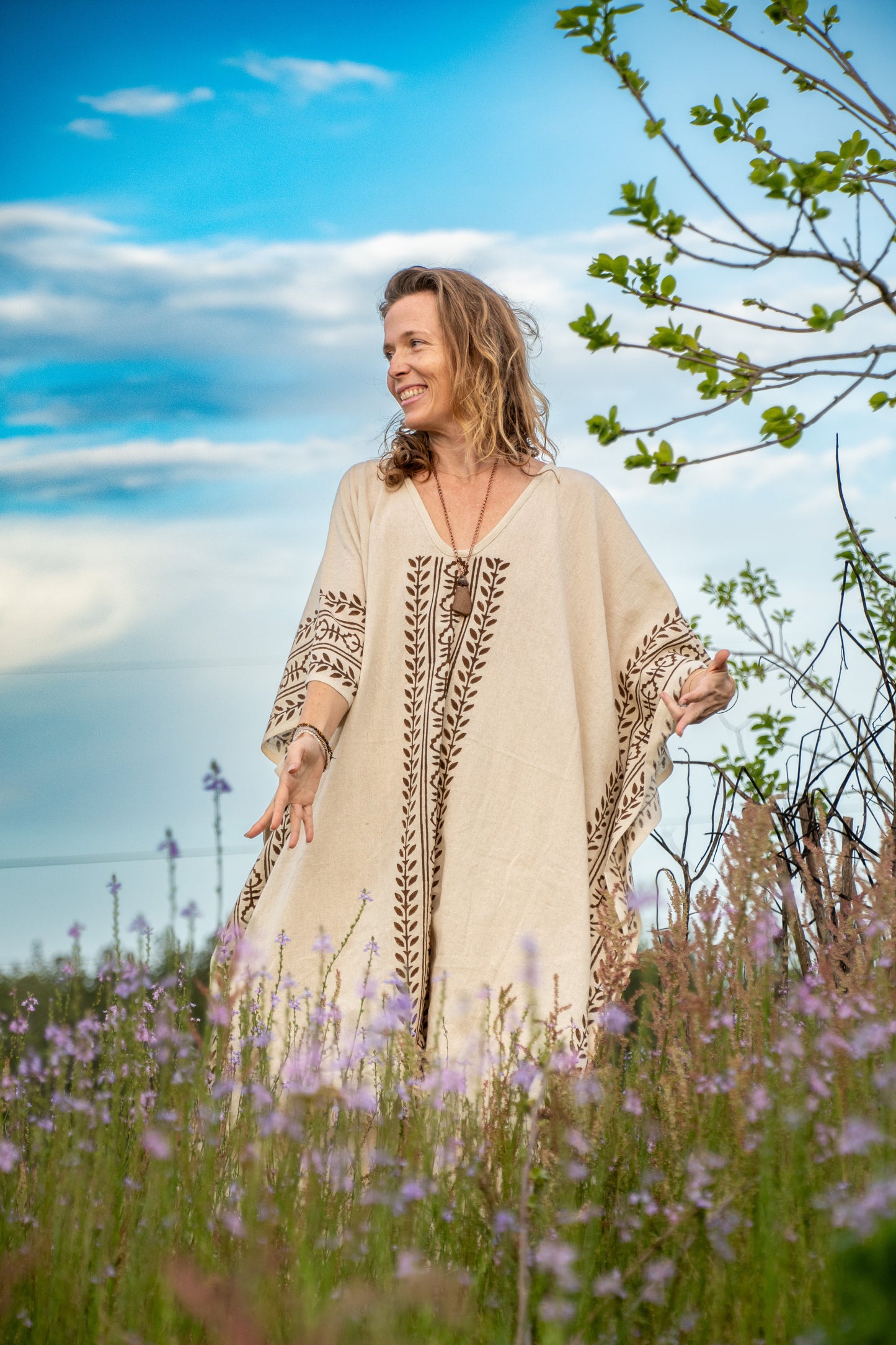 The Sacred Flow Kaftan – Unisex - One Size Fits Most